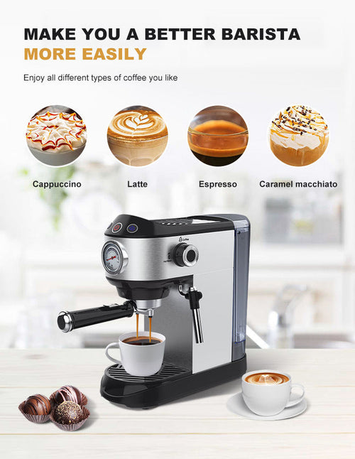 15-Bar Espresso Coffee Maker