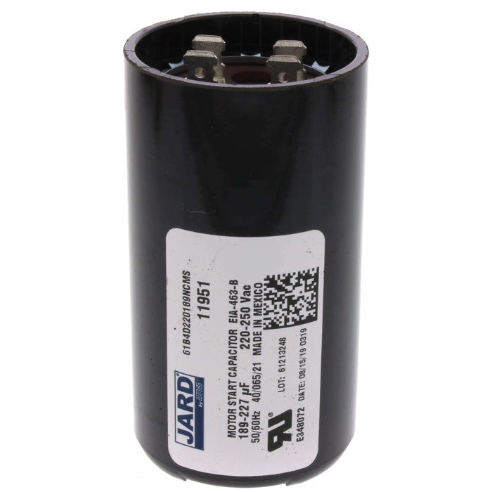 220/250 V, 189–227 MFD Motor Start Capacitor