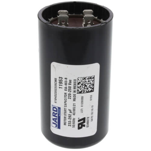 220/250 V, 233–292 MFD Motor Start Capacitor