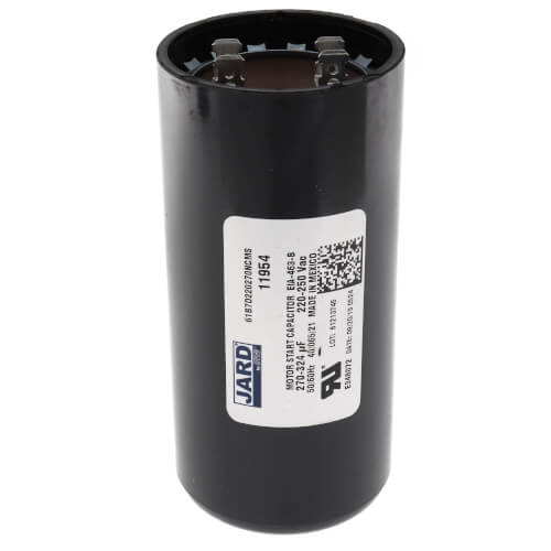 220/250 V, 270–324 MFD Motor Start Capacitor