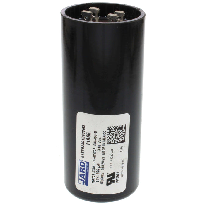 330 V, 124-156 MFD Motor Start Capacitor