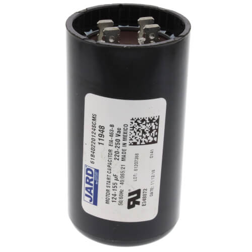 330 V, 135–162 MFD Motor Start Capacitor