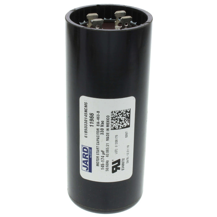 330 V, 145–174 MFD Motor Start Capacitor