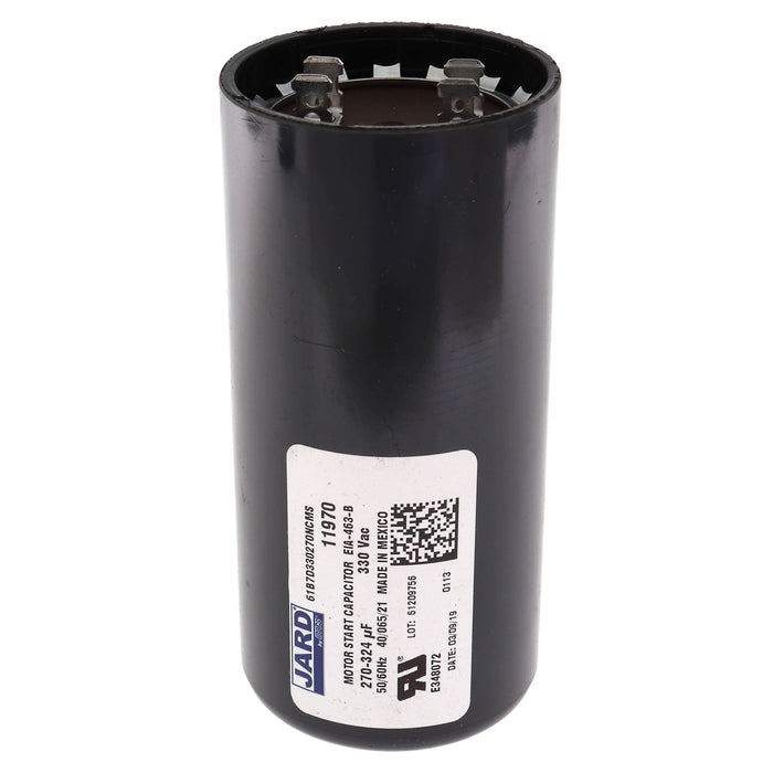 330 V, 270–324 MFD Motor Start Capacitor