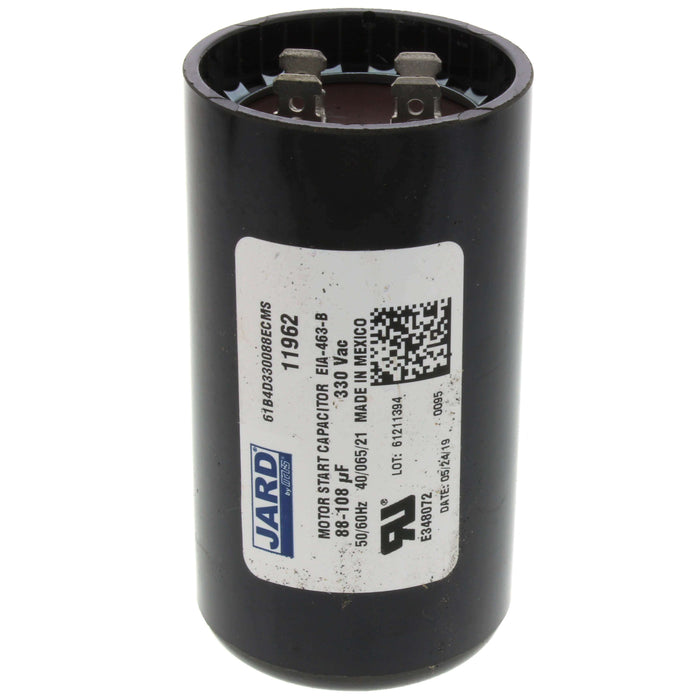 330 V, 88/108 MFD Motor Start Capacitor