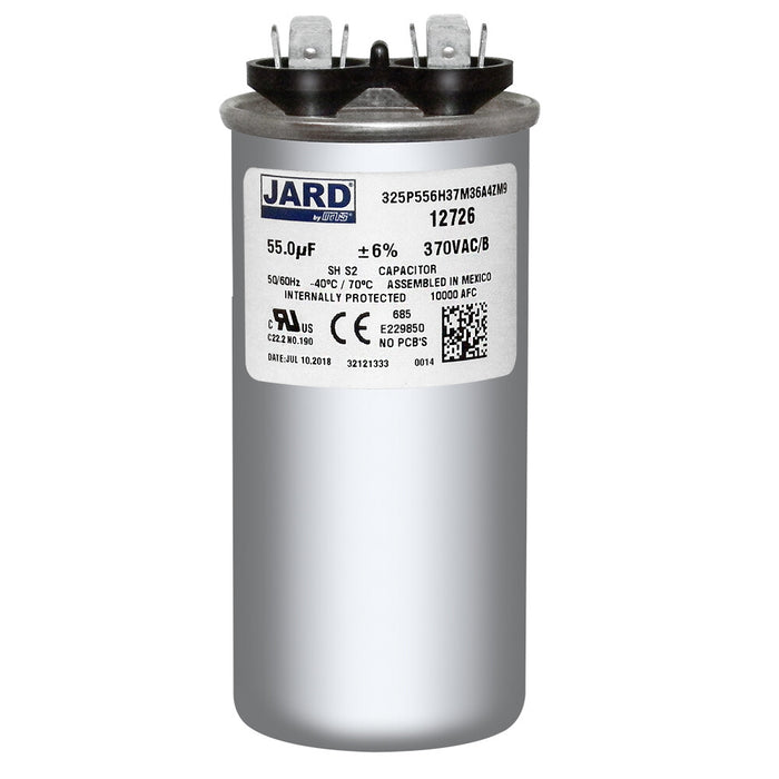 370 V, 55 MFD Run Capacitor