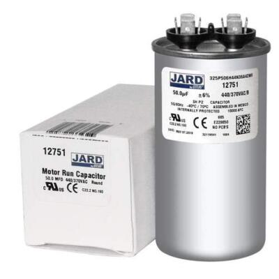 40 V, 50 MFD Run Capacitor