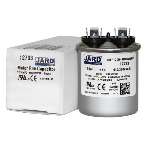440 V, 12.5 MFD Run Capacitor