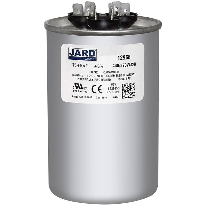 440 V, 35/3 MFD Dual Run Capacitor