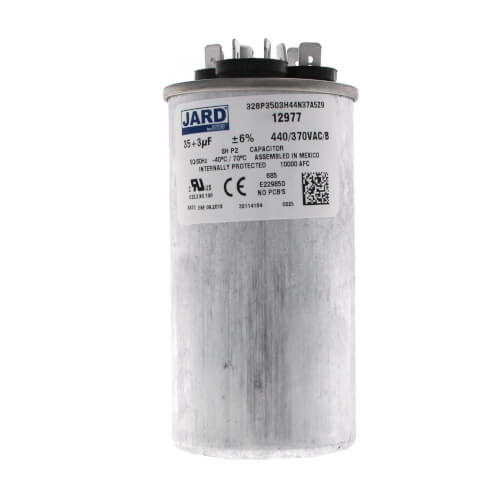 440 V, 35/3 MFD Dual Run Capacitor