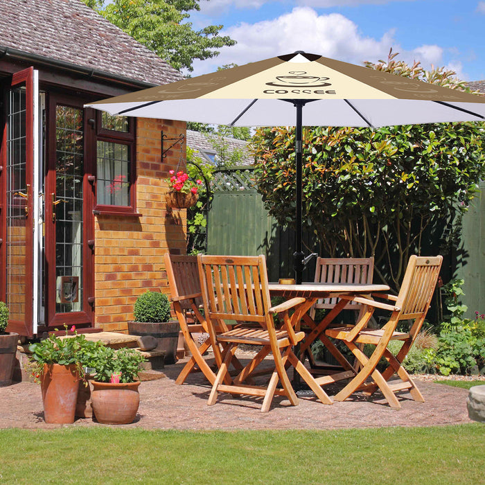 7.5FT/9FT/10FT Custom Patio Umbrella for Outdoor Market Table