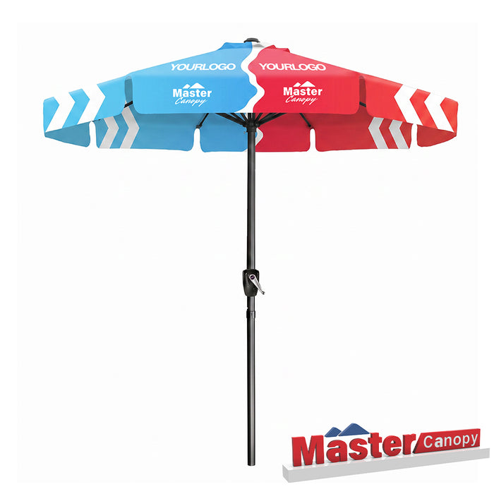 7.5FT/9FT/10FT Custom Patio Umbrella for Outdoor Market Table