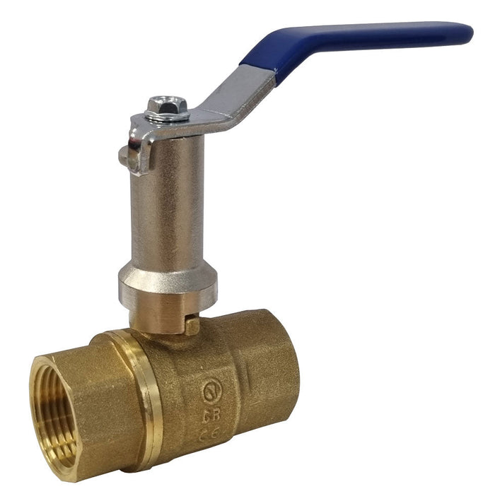 Albion ART 50 97X PN40 DZR Screwed Taper Brass Ball Valve - Thermal Extension