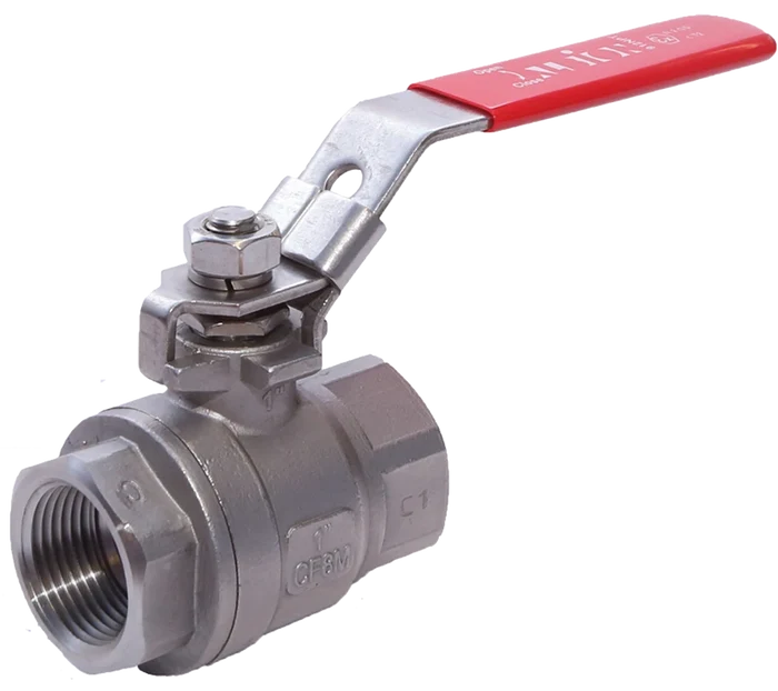 Albion ART 912NPT 2000 PSI Stainless Steel - 2 Piece Ball Valve NPT
