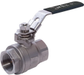 Albion ART 922P 2000 PSI Stainless Steel - 2 Piece Ball Valve BSPP