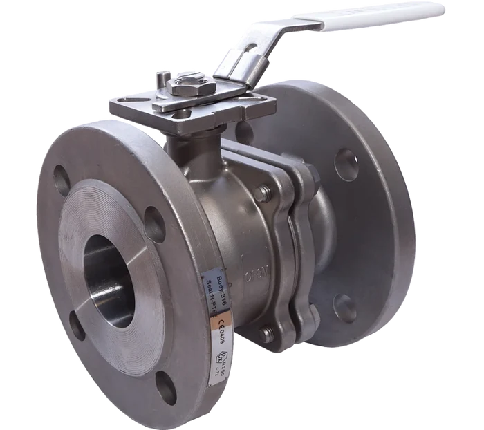 Albion ART 956 PN16/40 Stainless Steel Fire Safe Flanged Ball Valve