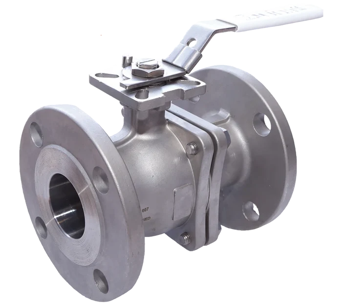 Albion ART 958 ANSI 150 Stainless Steel - Fire Safe Flanged Ball Valve