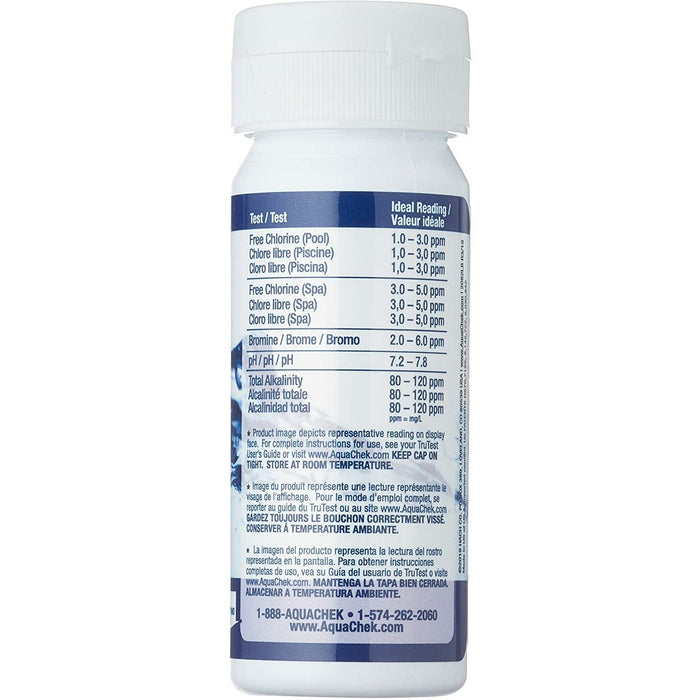 AquaChek Digital Chlorine Test Strips Refill pack Test strips Aquacheck