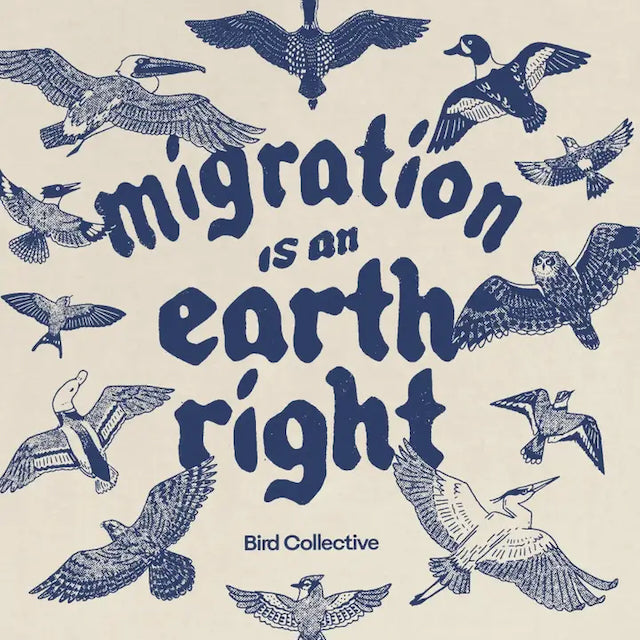 Bird Collective T-Shirt - Migration is an Earth Right