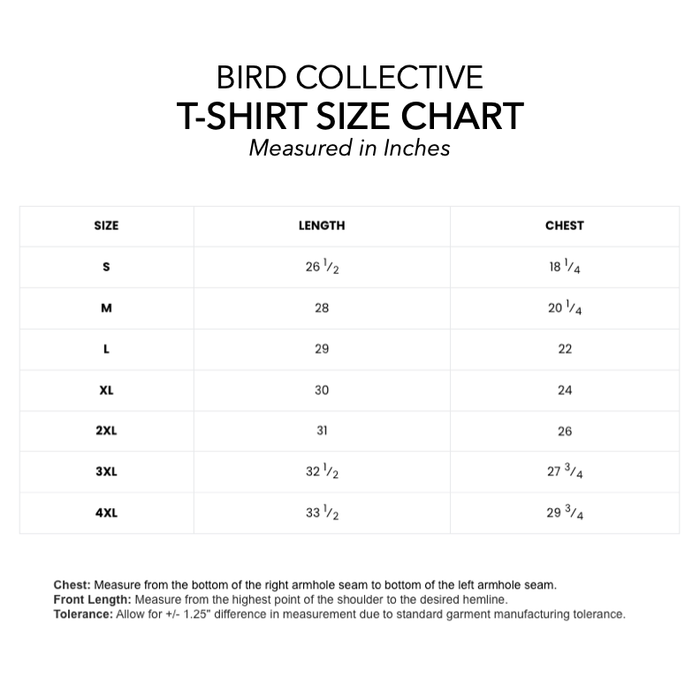 Bird Collective T-Shirt - Migration is an Earth Right