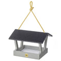 Bird Feeder - Hopper - Modern Farmhouse Fly-Thru - Driftwood Gray