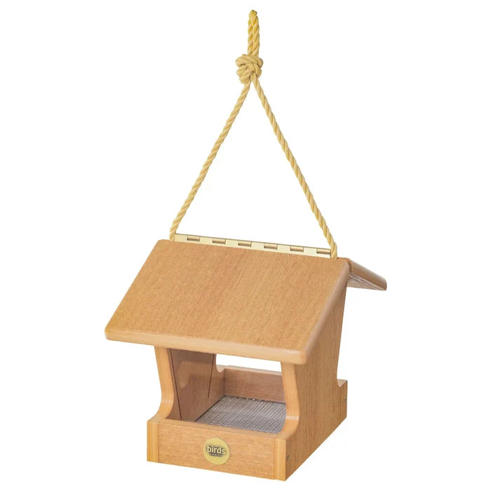 Bird Feeder - Hopper - Modern Farmhouse Fly-Thru Feeder - Small