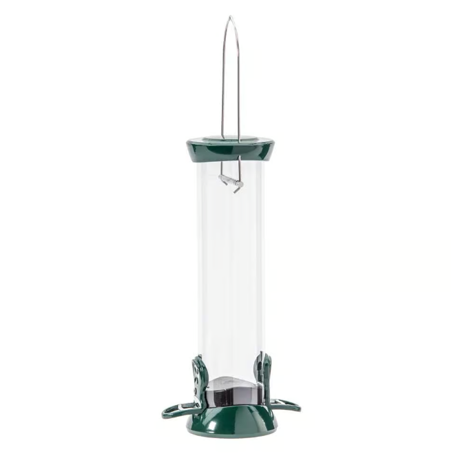 Bird Feeder - Tube - Clever Clean Nyjer Feeder - 12in