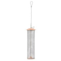 Bird Feeder - Tube - Copper Mesh Hanging for Nyjger Feed & Finches
