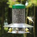 Bird Feeder - Tube - Hanging Classic w Baffle Weather Guard - 12in