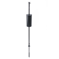 Bird Feeder Accessory - Bird Feeder Pole Set w Flange and Squirrel Baffel