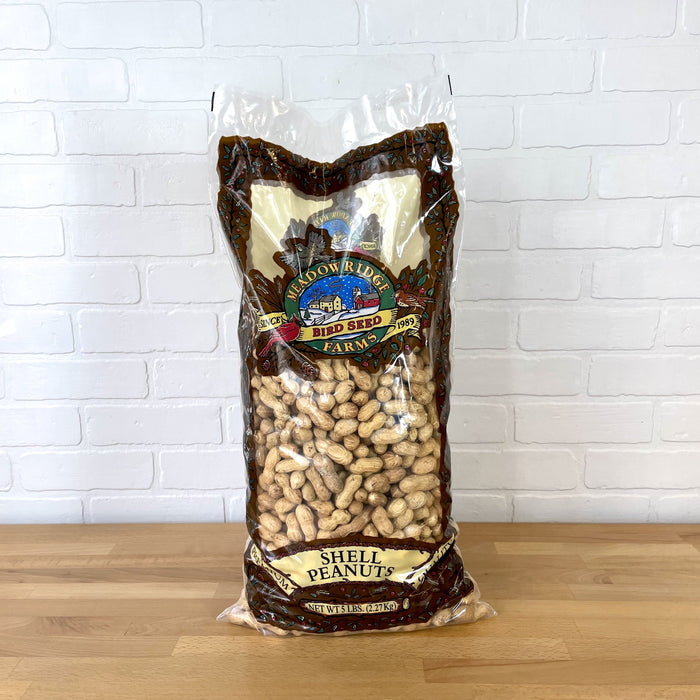 Bird Seed - Peanuts in the Shell - 5lb Bag