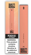 Bolt Disposable Pod System Peach Ice