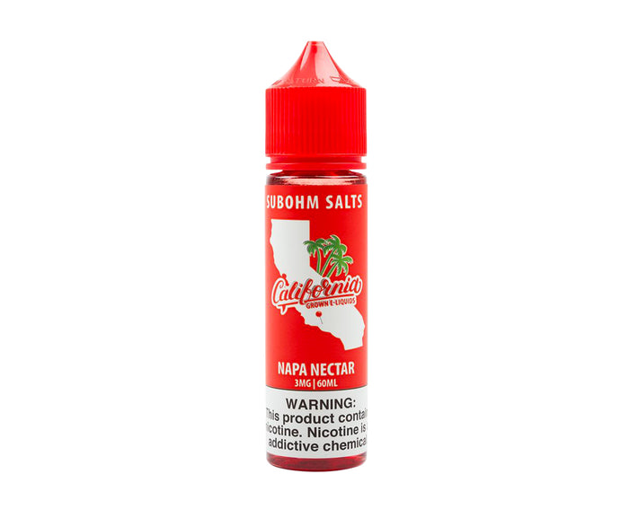 California Grown E-liquids Napa Nectar