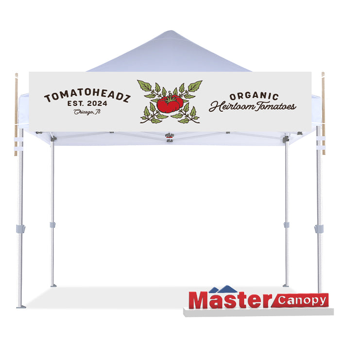 Custom Canopy Tent Banner