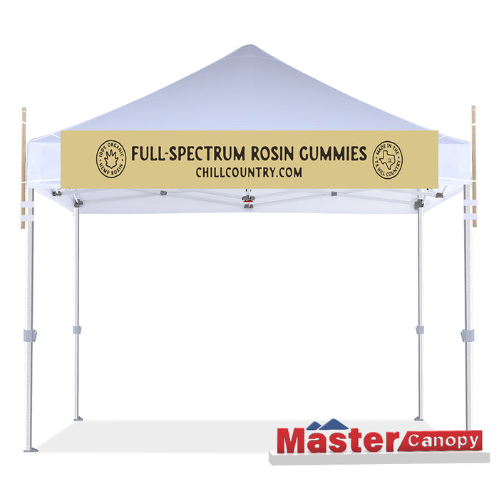 Custom Canopy Tent Banner