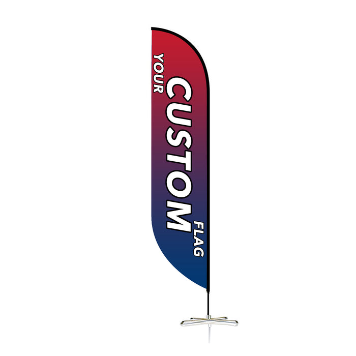 Custom Feather Flag 8 FT, 10 FT, 12 FT