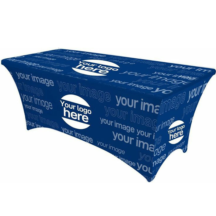 Custom Table Cover 4 FT, 6 FT, 8 FT Personalized Table Cloth