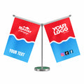 Custom Table Flag Double Side 14x23cm