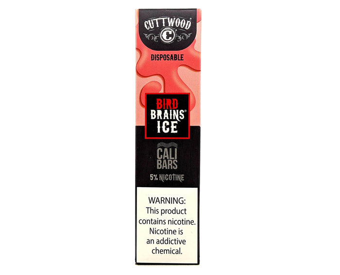 Cuttwood x Cali Bar 5% Disposable Device, Bird Brains Ice