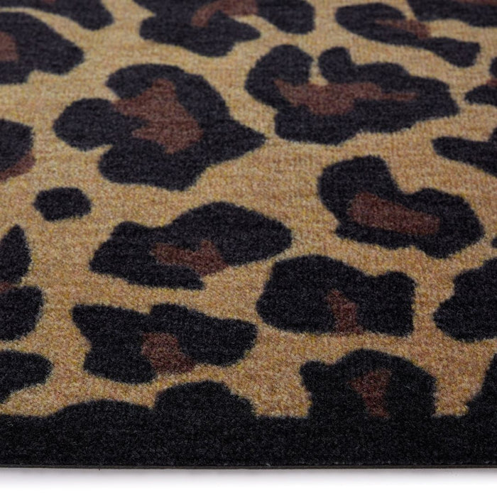 Door Mat Leopard Border