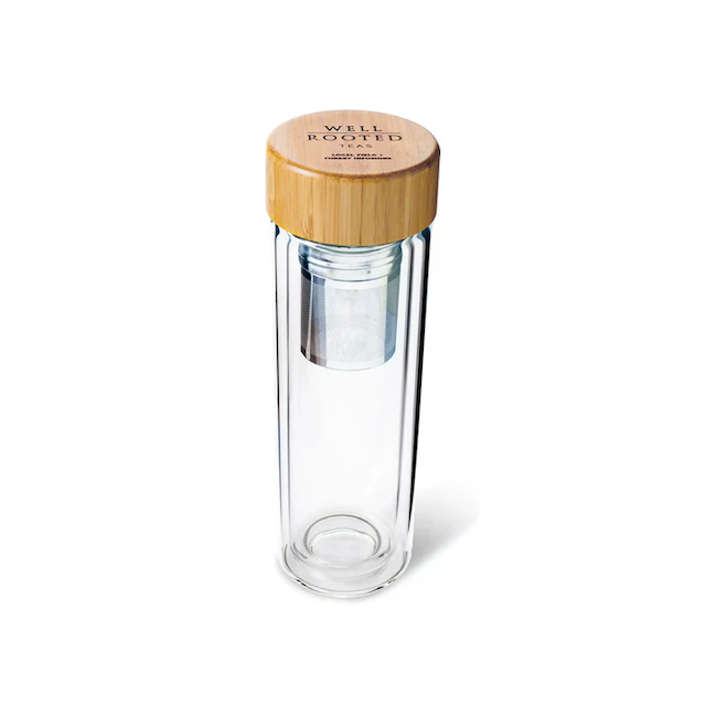 Double-walled 16oz Tea Infuser Bottle