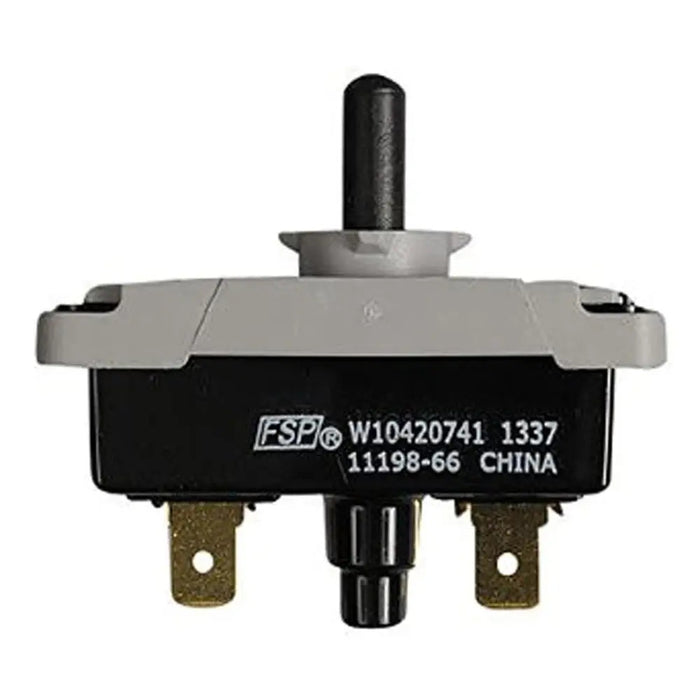 Dryer Push-to-Start Switch