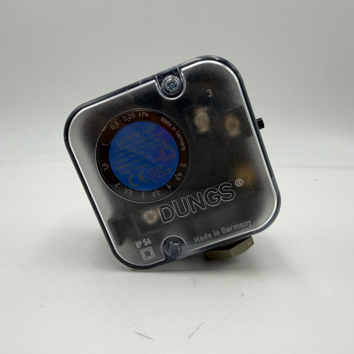 Dungs LGW50 A2P 2.5 - 50 mbar Differential Air Pressure Switch (Test Button)