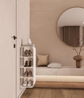 Floating Shoe Shelf – Modern Wall Mounted Entryway Rack