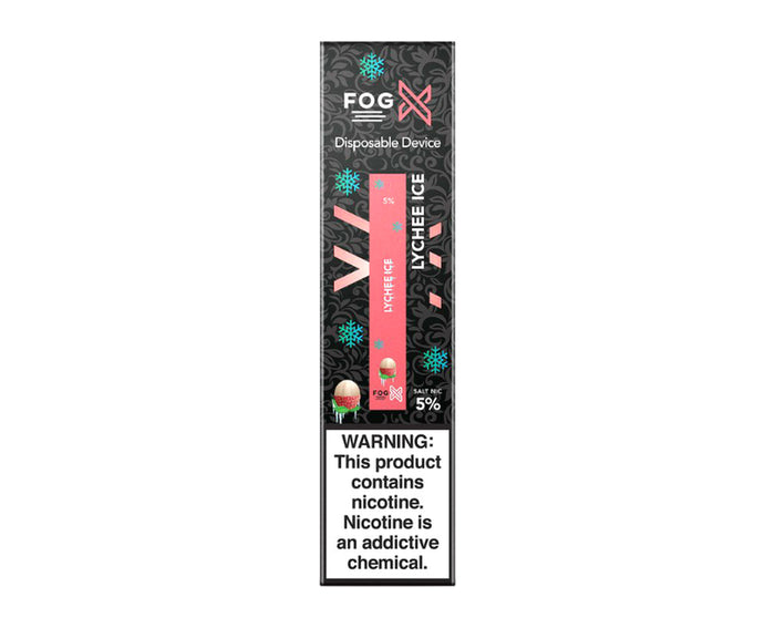 Fog X Vapor Lychee Ice Disposable Device