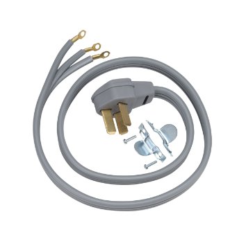 GE 4' 3-Wire 40 Amp Range Power Cord
