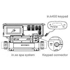 Gecko IN.K450 Control Panel/ Topside - Pool Store Canada