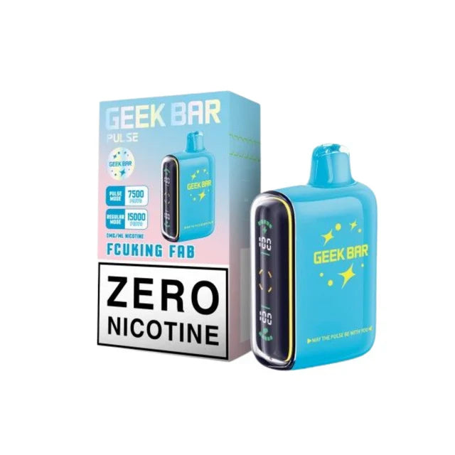 Geek Bar Pulse Zero Nicotine 15k Puff Disposable Vape