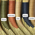 Handmade Cotton & Broomcorn Hand Broom