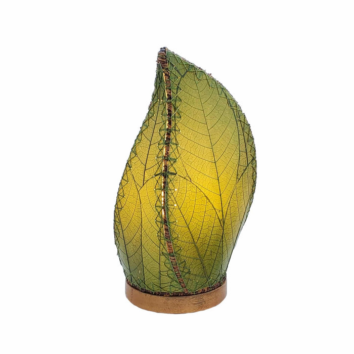 Handmade Indoor Table Lamp - Leaflet Shape